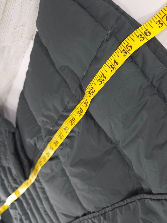 I. SPIEWAK & SONS Warren GRAY Hooded Down Puffer Long Coat Women’s Size LARGE.. - Picture 14 of 16